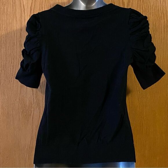 🌺3 for $30🌺Decree Button-Up Sweater with 1/2 Sleeves, size L. (S122) - Picture 2 of 6